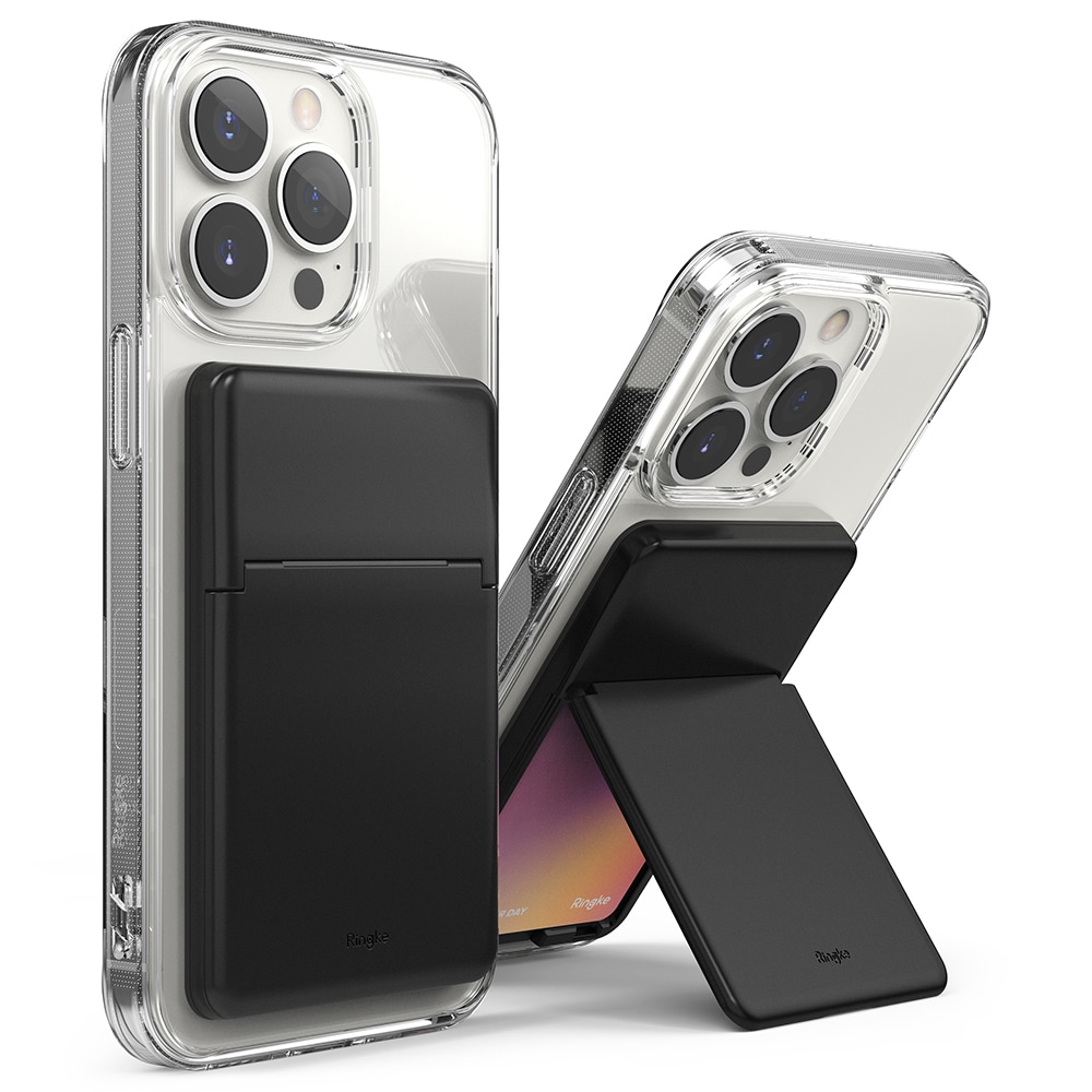 2in1 kártyazseb és állvány Ringke "Stand Slot Card Holder" - black