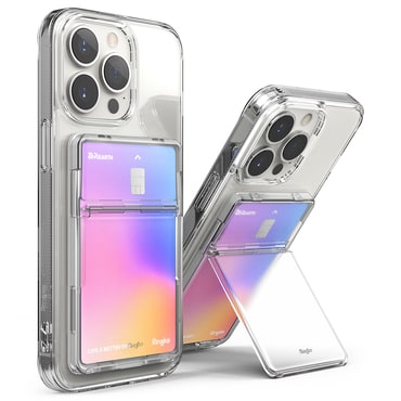 2in1 kártyazseb és állvány Ringke "Stand Slot Card Holder" clear mist