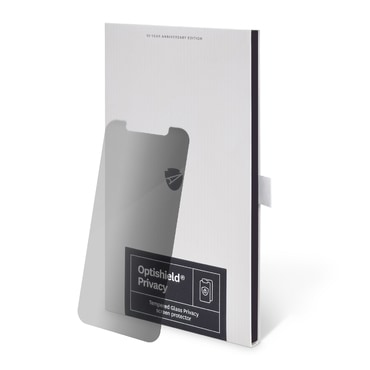 Optishield® Privacy kijelzővédő és betekintésgátló üvegfólia iPhone 12 készülékhez Optishield® Privacy kijelzővédő és betekintésgátló üvegfólia iPhone 12 készülékhez