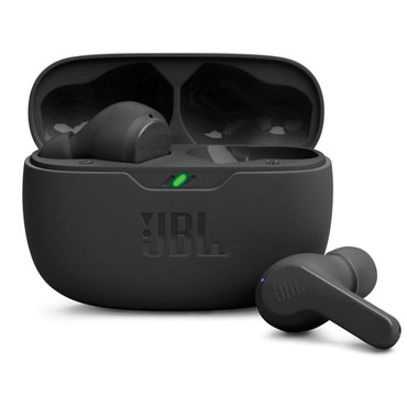Vezeték nélküli Bluetooth fülhallgató JBL Wireless Earbuds "Wave Beam" - fekete