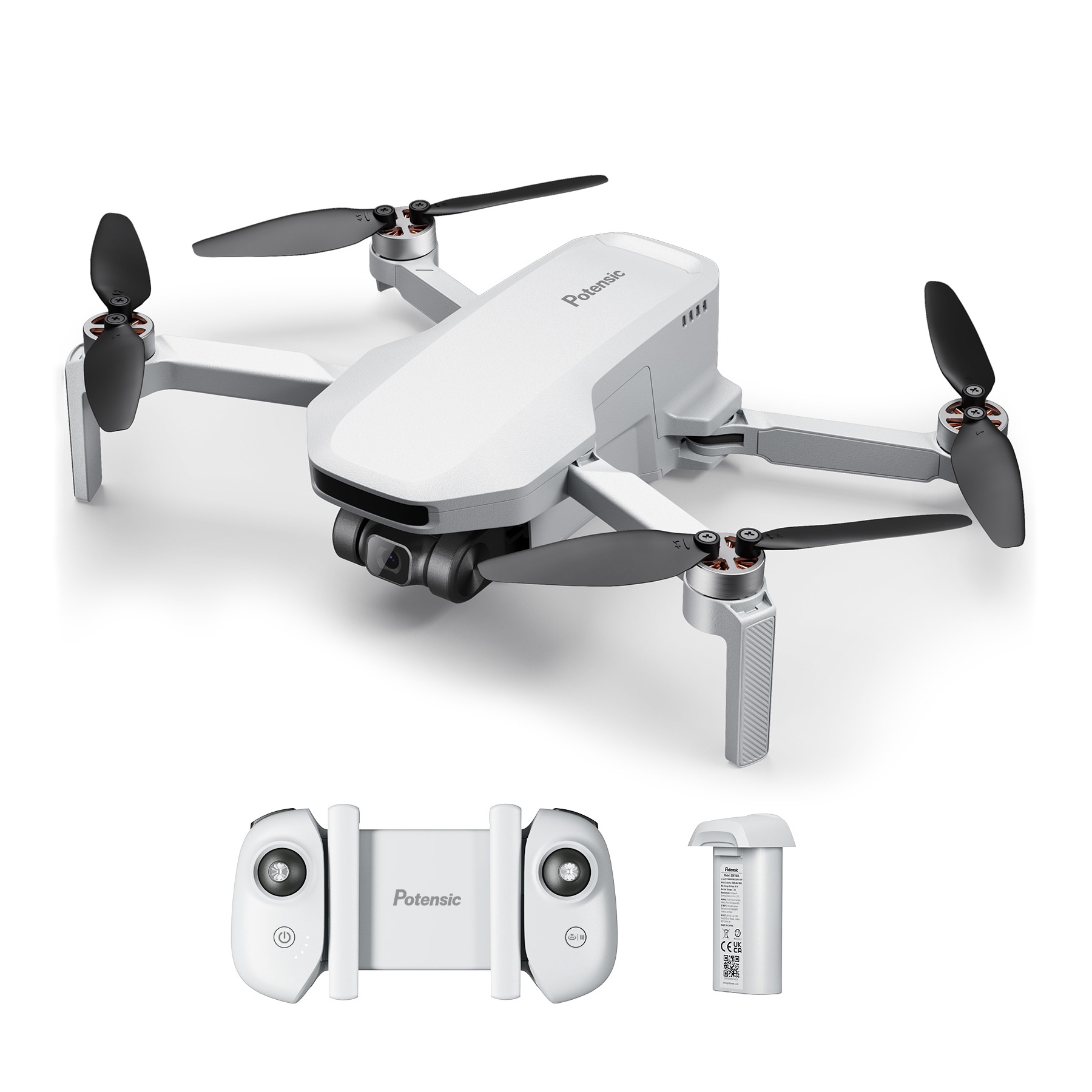 Potensic Atom SE drón - GPS, 4K 12MP kamera, EIS stabilizátor, 4 km és 31 perc hatótáv, 249 g - csúcsminőség megfizethető áron