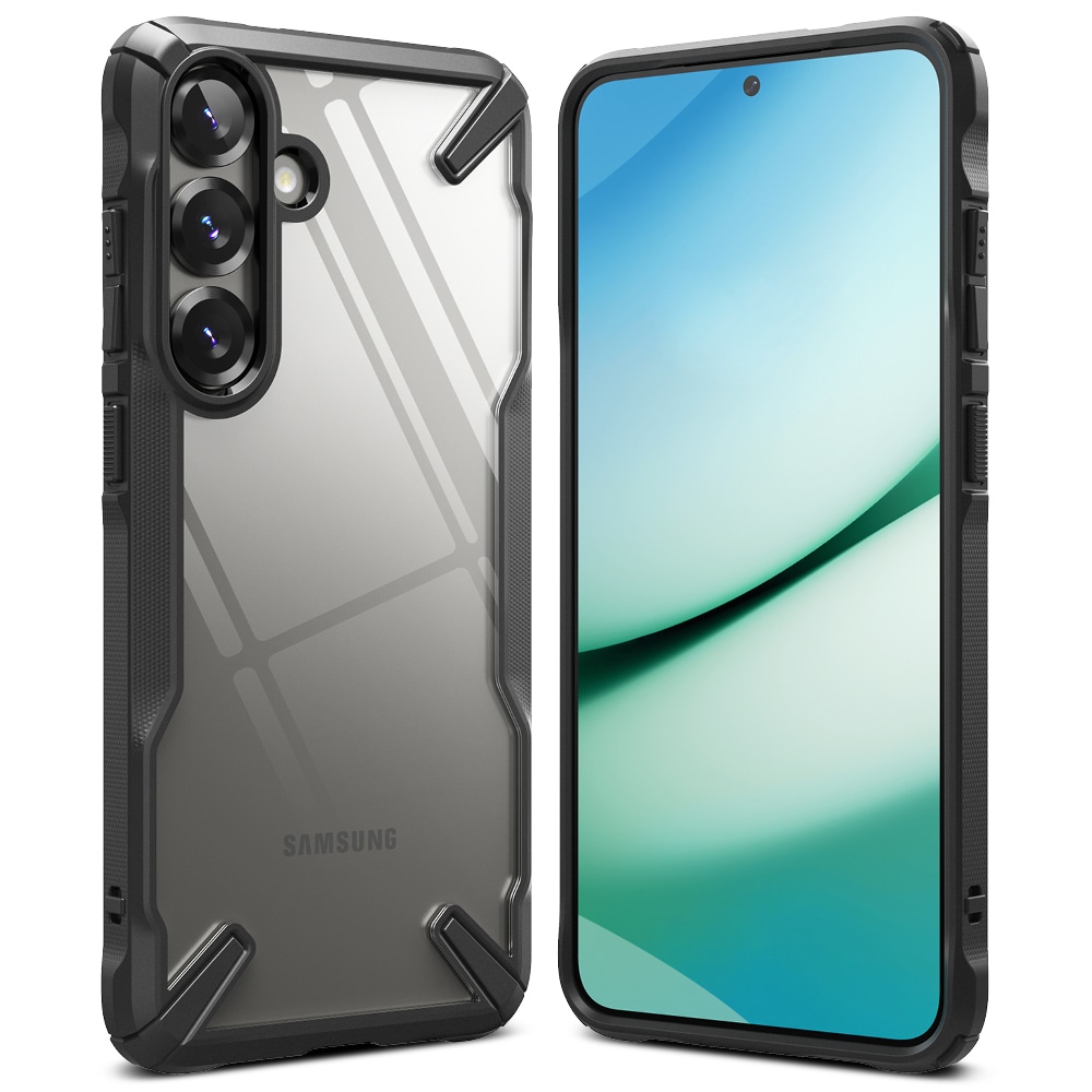Tok Ringke "Fusion X" Samsung Galaxy S25 készülékekhez - black