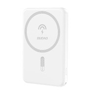 Dudao "K14S" power bank Magsafe technológiával 20W, 5000 mAh vezeték nélküli töltésre - white