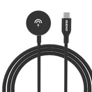 Vezeték nélküli töltőállomás Dudao "A12C" Apple Watch órákhoz - USB-C 2.5W - 1.2m - fekete
