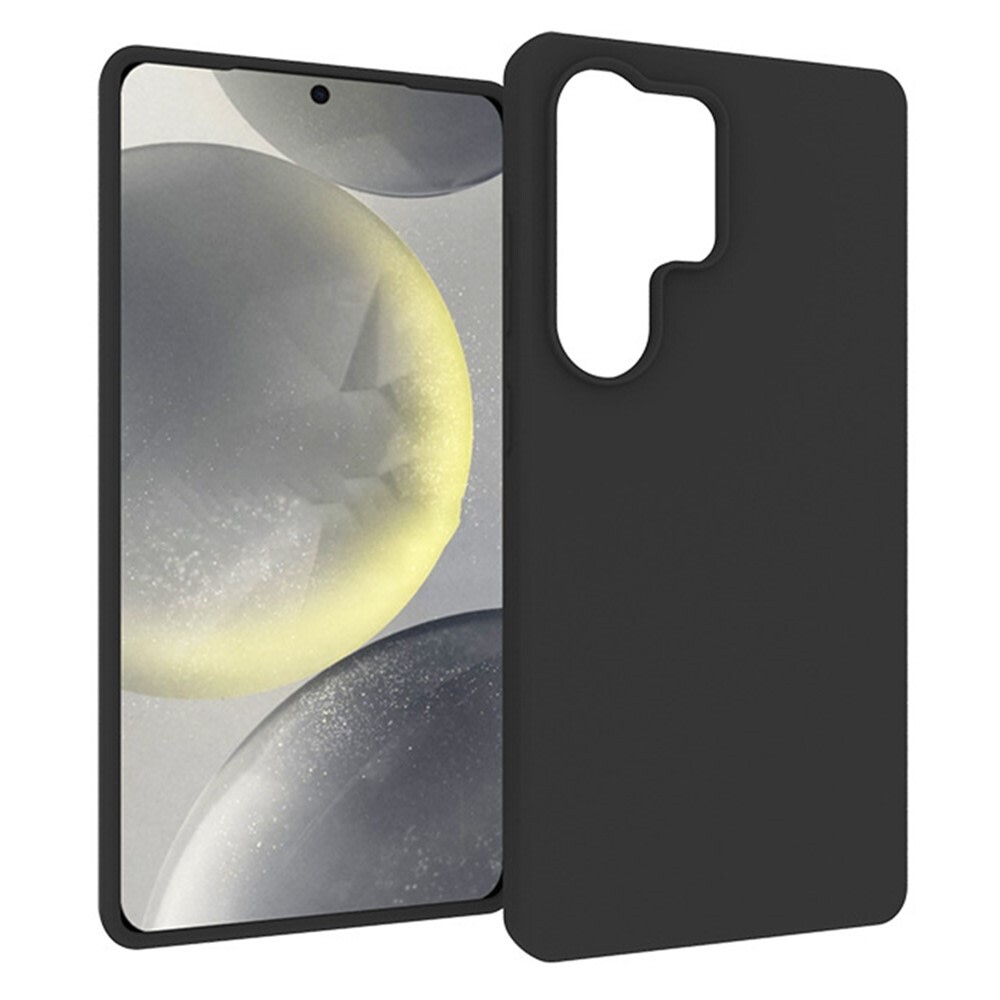 TPU gél tok Samsung Galaxy S25 Ultra készülékekhez - fekete