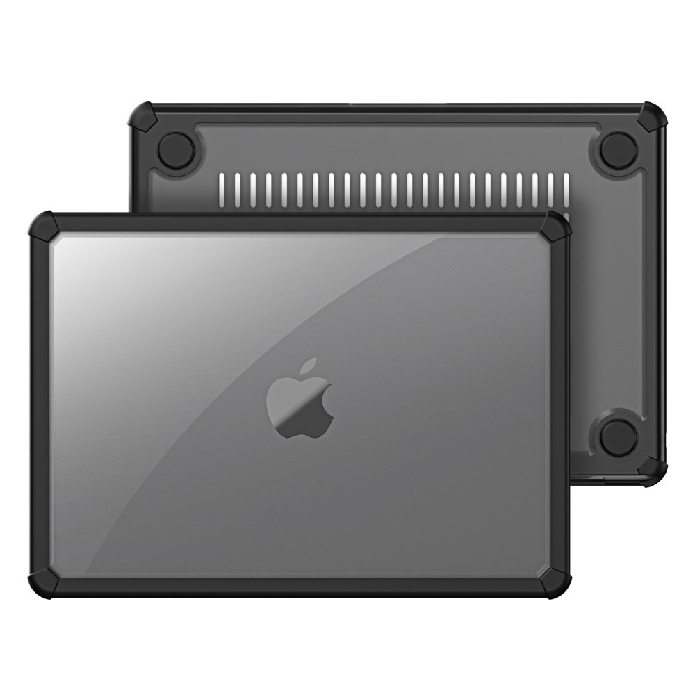 Prémium tok Dux Ducis LCGM erősített szélekkel MacBook Air 13" (A1932, A2179, A2337) készülékekhez - fekete