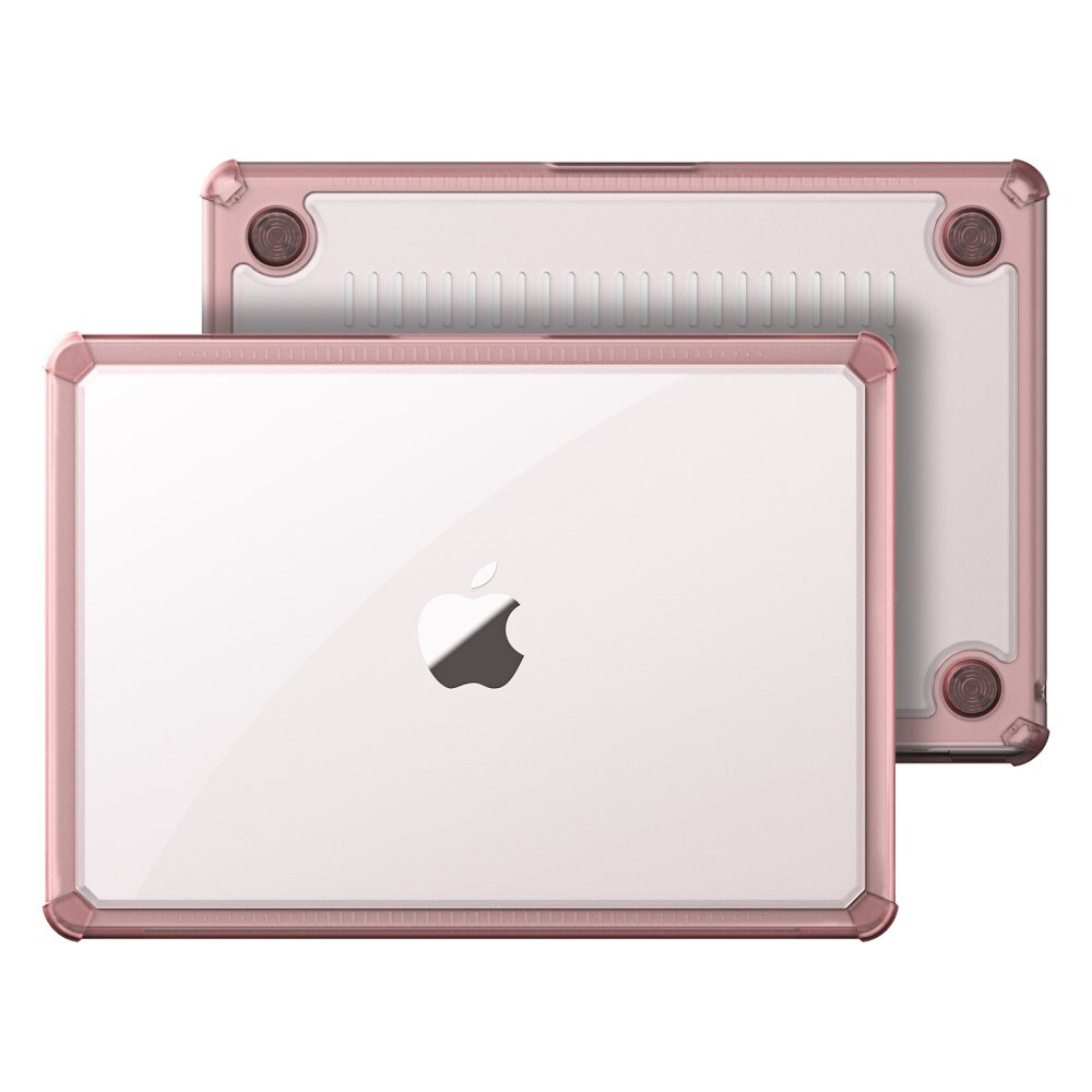 Prémium tok Dux Ducis LCGM erősített szélekkel MacBook Pro 14" (A2442, A2779, A2918, A2992) készülékekhez - rózsaszín