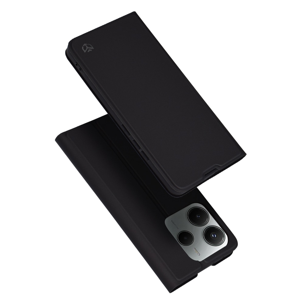 Nyitható tok Techsuit "MagSkin" Xiaomi Redmi Note 14 5G készülékekhez - fekete