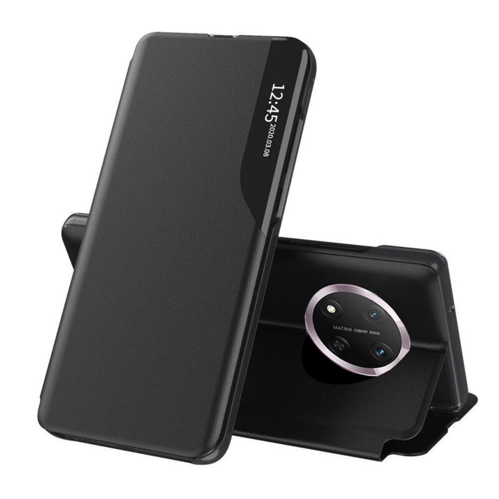 Nyitható tok "Edge View" Honor Magic7 Lite készülékekhez - fekete