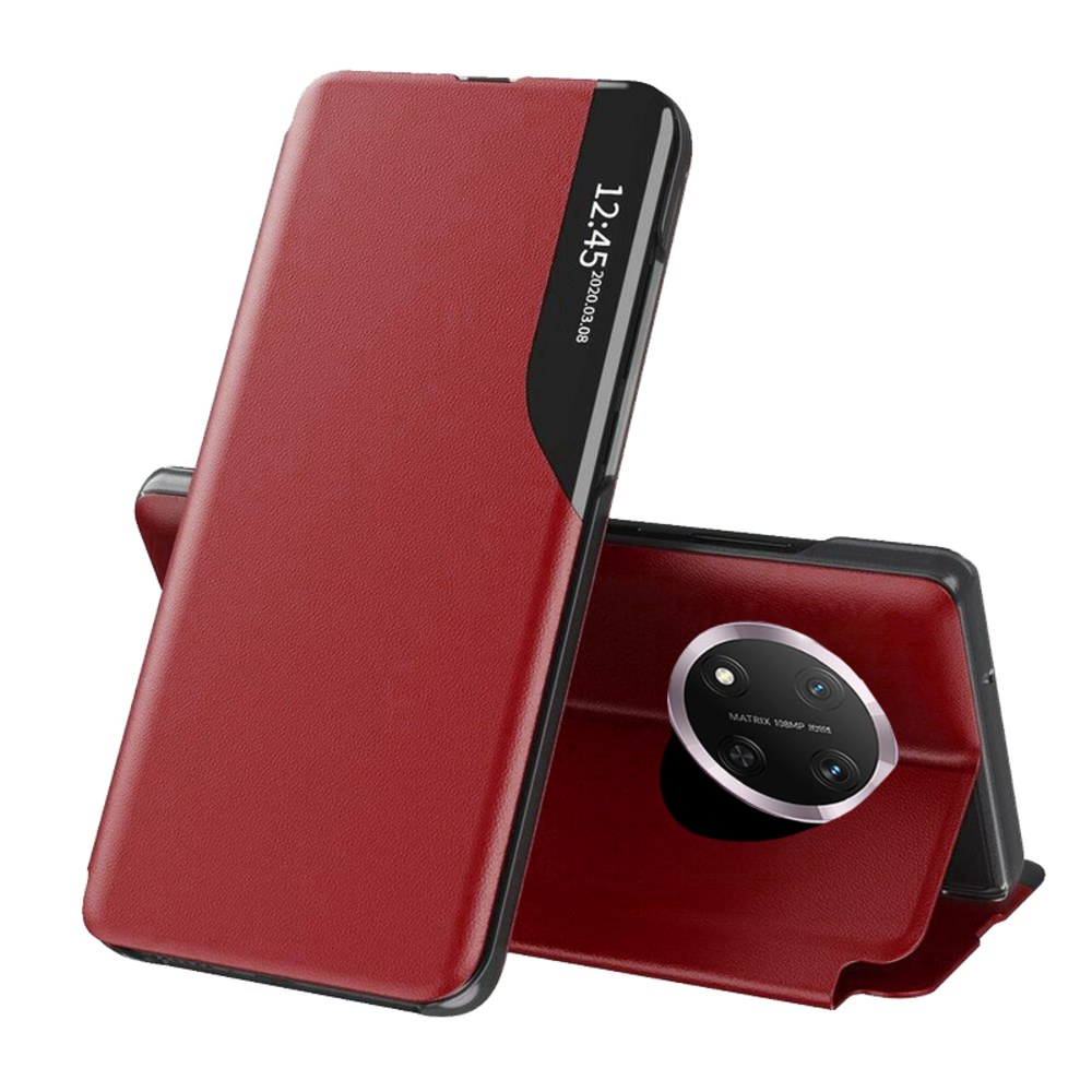 Nyitható tok "Edge View" Honor Magic7 Lite készülékekhez - piros
