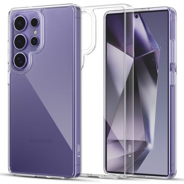 Hibrid tok Tech-Protect "FlexAir Hybrid" Samsung Galaxy S25 Ultra készülékekhez - átlátszó