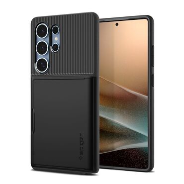 Tok Spigen "Slim Armor CS" Samsung Galaxy S25 Ultra készülékekhez - black