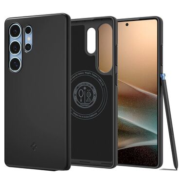 Tok Spigen "Thin Fit MagFit" Samsung Galaxy S25 Ultra készülékekhez - black