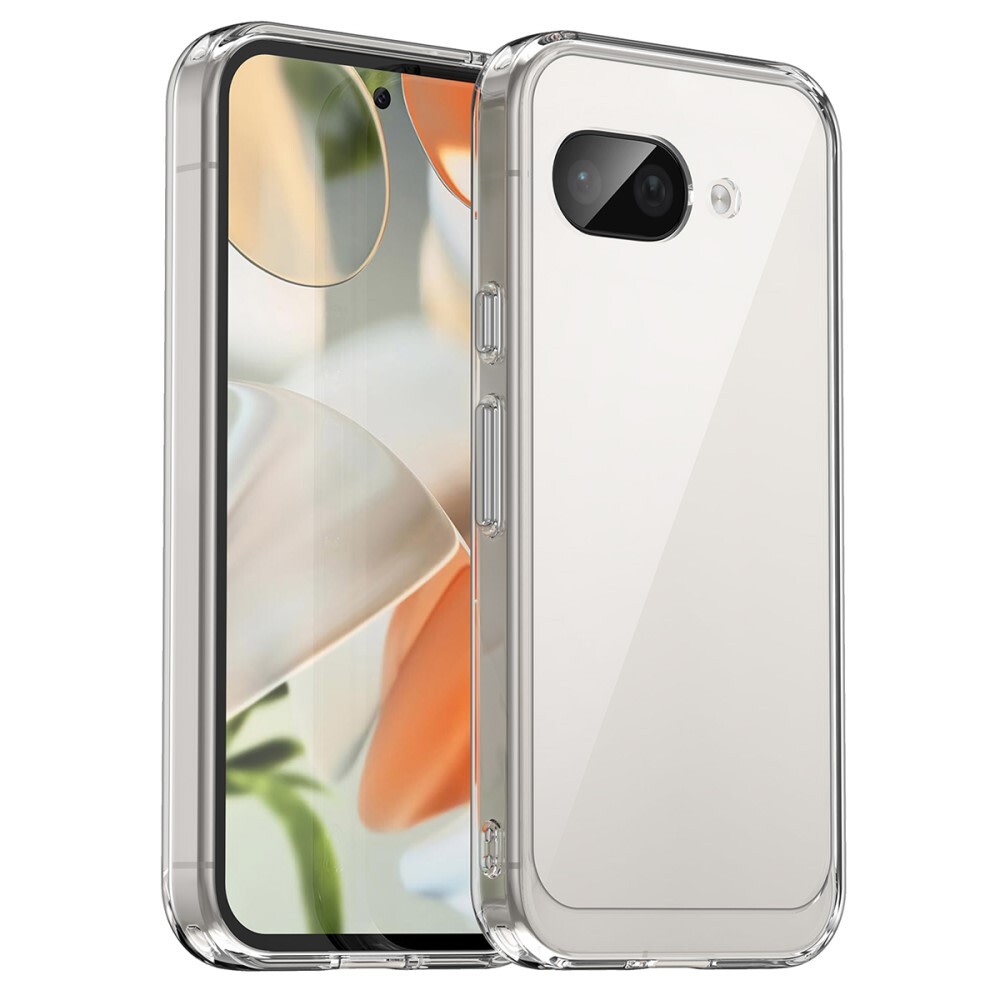 Hibrid tok "Frame Shield" Google Pixel 9a készülékekhez - átlátszó