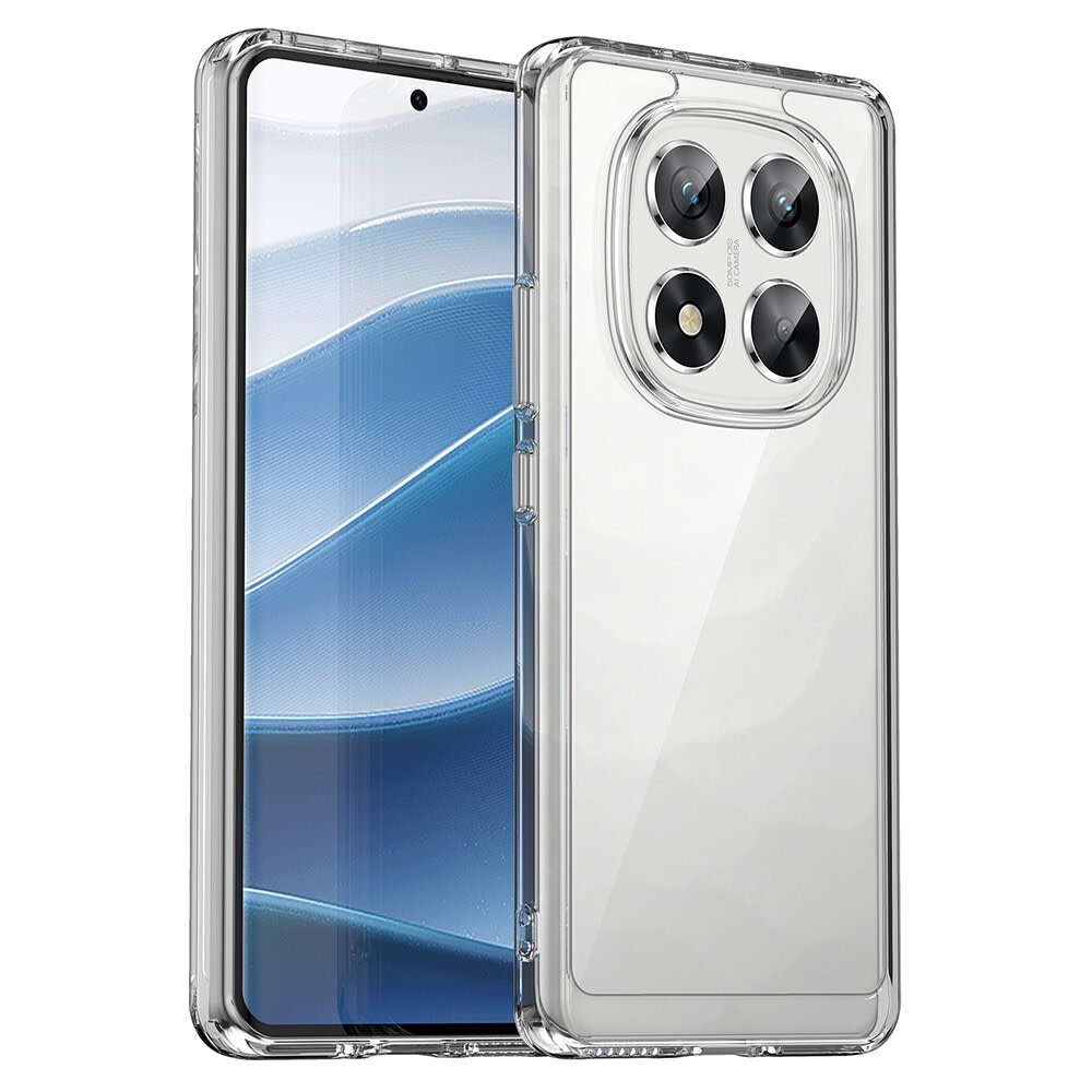Hibrid tok "Frame Shield" Xiaomi Redmi Note 14 Pro 5G / Poco X7 készülékekhez - átlátszó