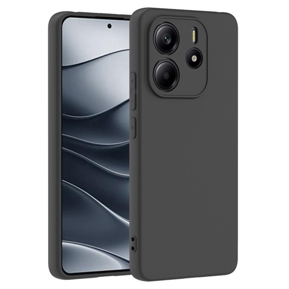 TPU gél tok Xiaomi Redmi Note 14 4G készülékekhez - fekete