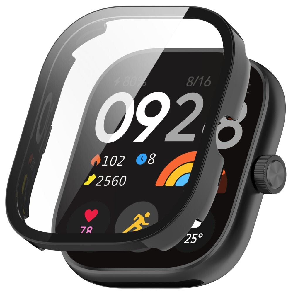 TPU gél tok kijelző védelemmel Xiaomi Redmi Watch 5 / Watch 5 eSIM órákhoz - fekete