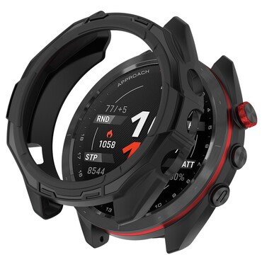 Kemény TPU tok Garmin Approach S70 47mm készülékekhez - fekete