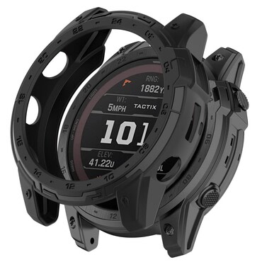 Kemény TPU tok Garmin Tactix 7 AMOLED készülékekhez - fekete