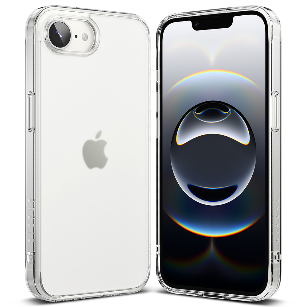 Tok Ringke "Fusion" iPhone 16e készülékekhez - matte clear