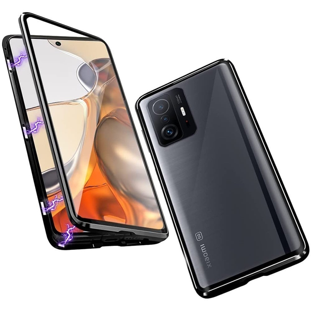 Mágneses Full-body tok "Stronghold" Xiaomi Redmi Note 14 Pro Plus 5G készülékekhez - fekete