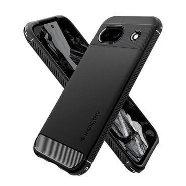 Tok Spigen "Rugged Armor" Google Pixel 8a készülékekhez - black