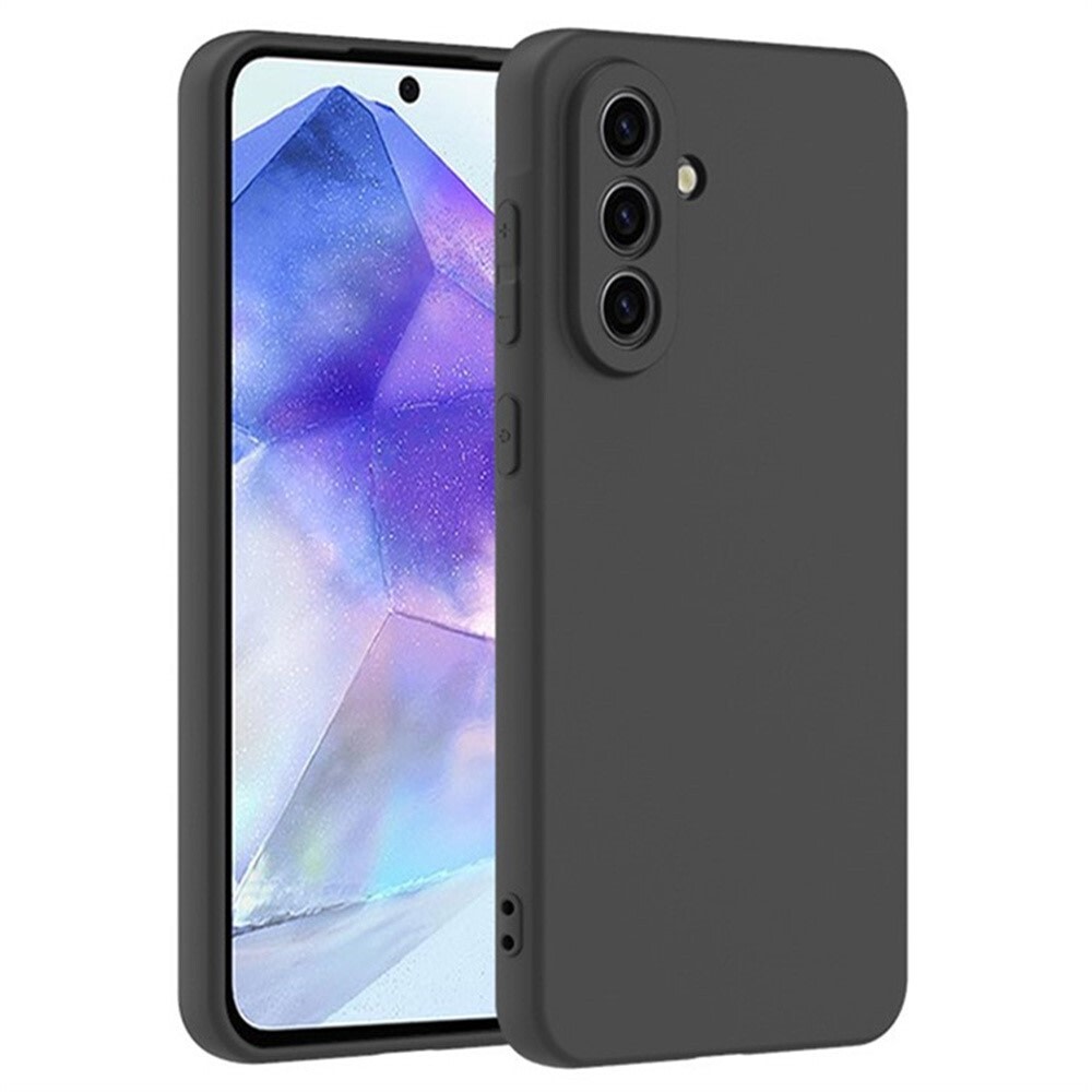 TPU gél tok Samsung Galaxy A36 készülékekhez - fekete