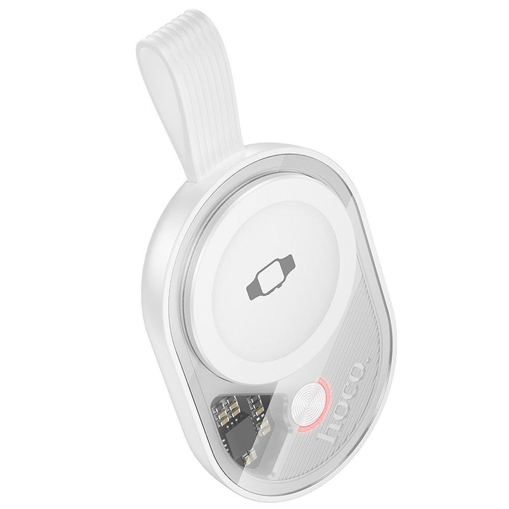 Hordozható töltő Apple Watch órákhoz HOCO "CW60" 2.5W-hoz - fehér