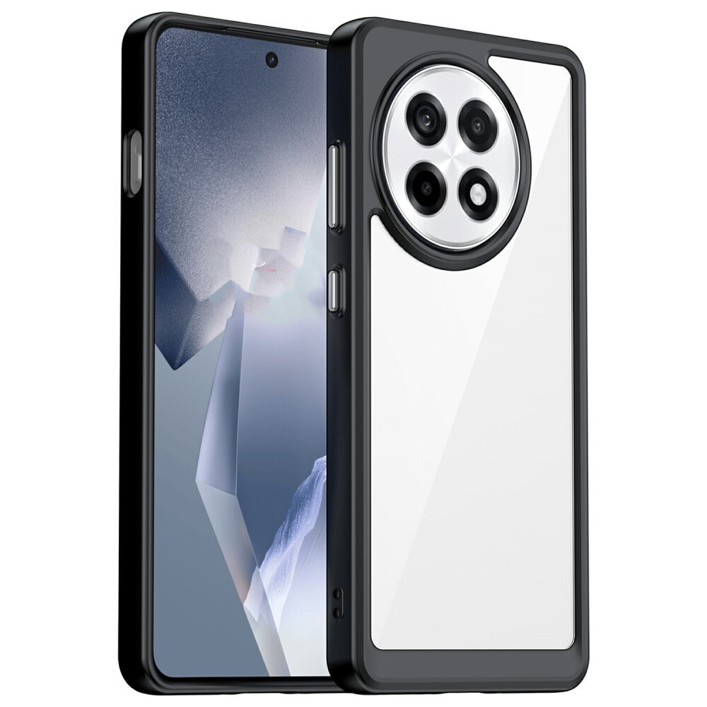 Hibrid tok "Frame Shield" OnePlus 13R készülékekhez - fekete