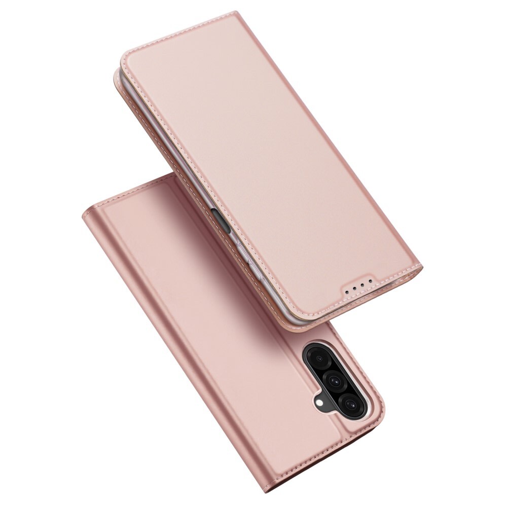 Nyitható tok "Skin" Samsung Galaxy A26 készülékekhez - rózsaszín