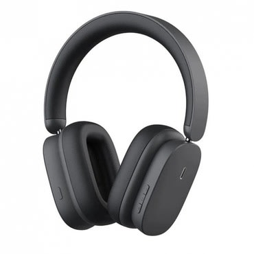 Bluetooth Over-Ear fülhallgató Baseus Bowie H1 ANC zajcsökkentő technológiával - black Bluetooth Over-Ear fülhallgató Baseus Bowie H1 ANC zajcsökkentő technológiával - black