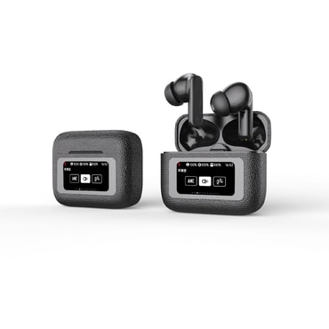 NappaX AI – Bluetooth 5.4 fülhallgató ANC-vel, HD kijelzővel, AI fordítással és 60 órás akkumulátor-üzemidővel - urban black NappaX AI – Bluetooth 5.4 fülhallgató ANC-vel, HD kijelzővel, AI fordítással és 60 órás akkumulátor-üzemidővel - urban black