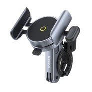 Baseus PrimeTrip kerékpáros telefontartó mágneses zárral és csavaros rögzítéssel a kormányra – cosmic black