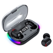 ClearPulse RGB vezeték nélküli Bluetooth fülhallgató - TWS, Bluetooth 5.3, sztereó hang és gyors töltés - aura black