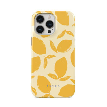 Prémium Burga Tough "Lemon Tart" tok iPhone 14 Pro készülékhez