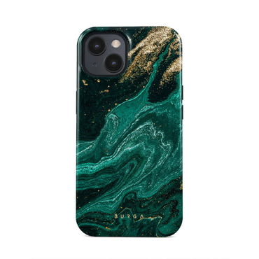 Prémium Burga Tough "Emerald Pool" tok iPhone 15 készülékhez