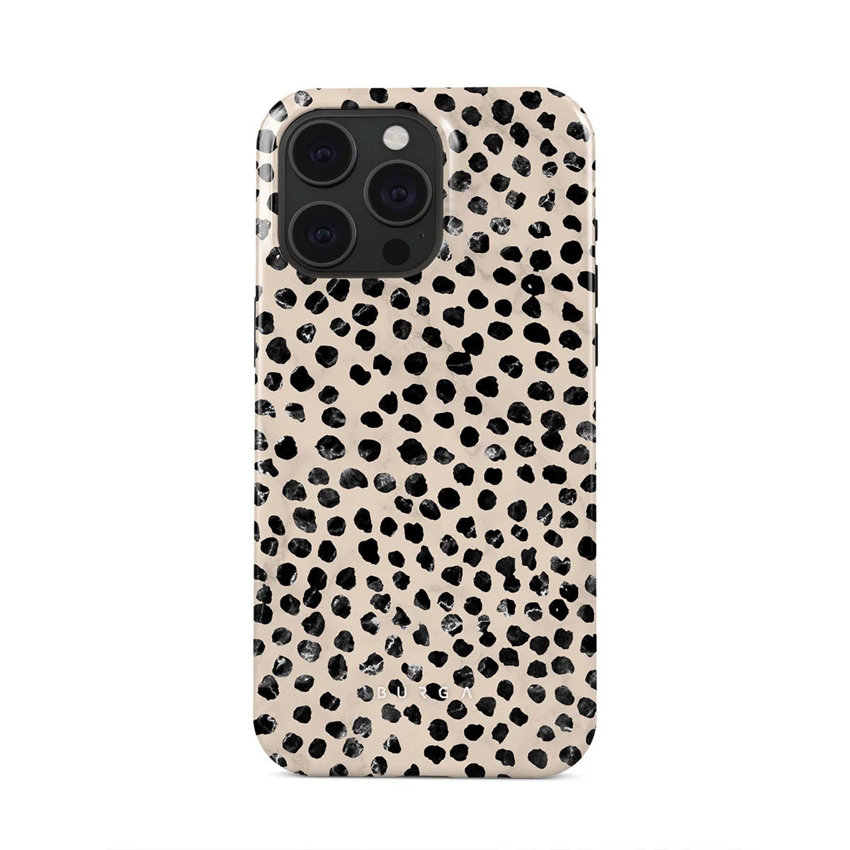 Prémium Burga Tough "Almond Latte" tok iPhone 15 Pro készülékhez