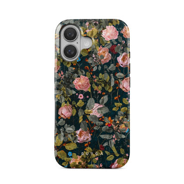 Prémium Burga Tough "Bloomy Garden" tok iPhone 16 készülékhez