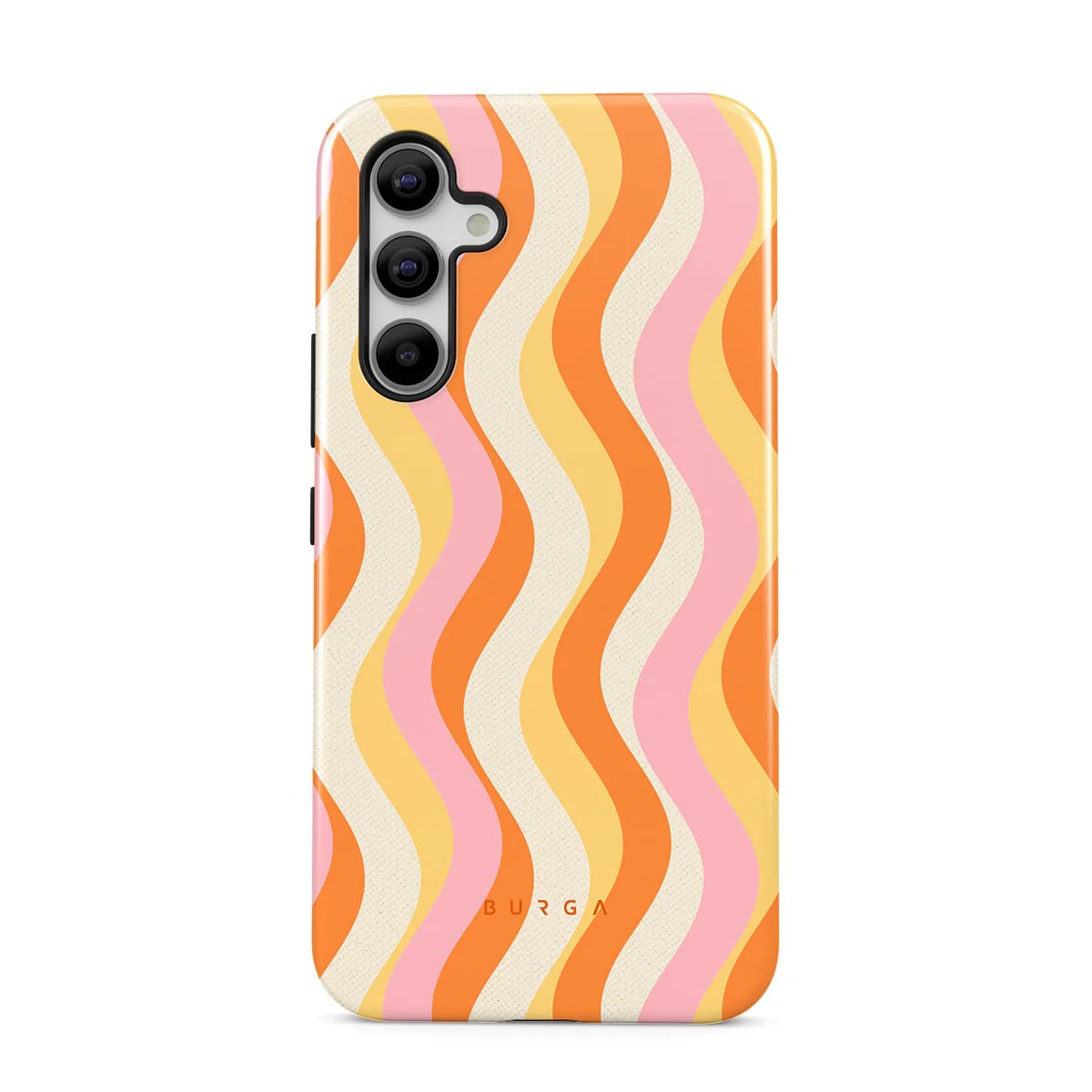 Prémium Burga Tough "Flower Power" tok Samsung Galaxy A55 készülékhez