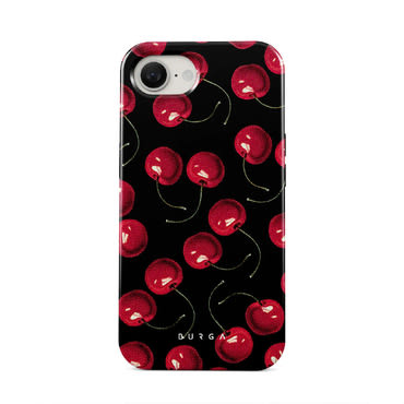 Prémium Burga Tough "Cherrybomb" tok iPhone 16e készülékhez