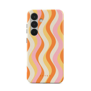 Prémium Burga Tough "Flower Power" tok Samsung Galaxy S25