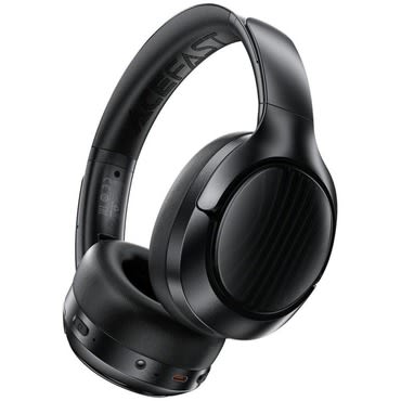 Acefast "H5" vezeték nélküli Bluetooth fejhallgató ANC technológiával - fekete Acefast "H5" vezeték nélküli Bluetooth fejhallgató ANC technológiával - fekete