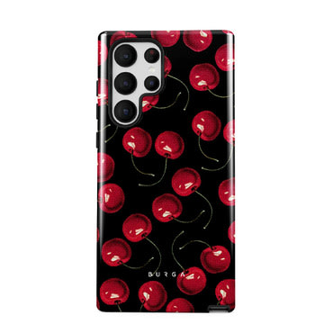 Prémium Burga Tough "Cherrybomb" tok Samsung Galaxy S22 Ultra