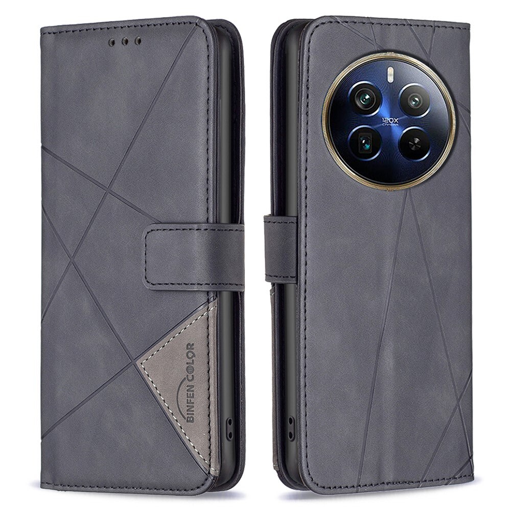 Nyitható tok "Shatter Clip" Realme 12 Pro / 12 Pro Plus készülékekhez - fekete
