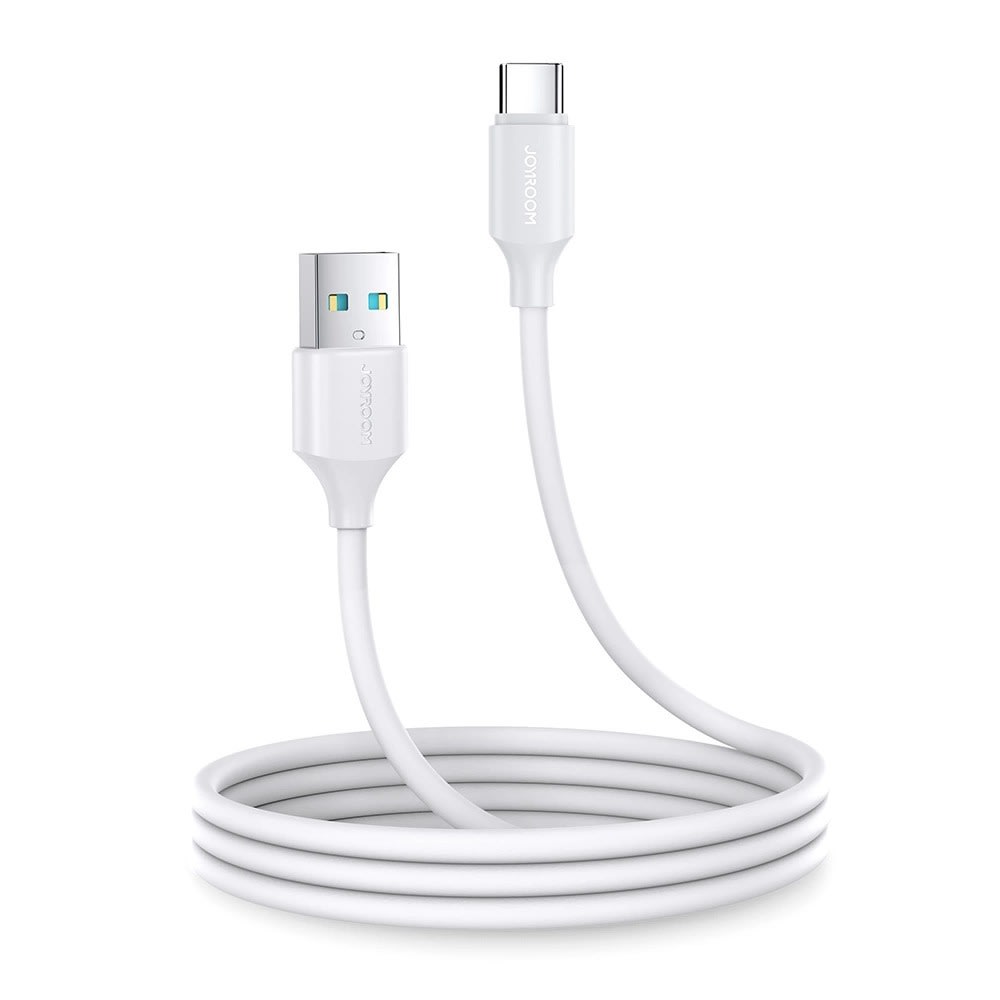 Joyroom A9 USB-A – USB-C kábel – 3A töltés és 480 Mbps adatátviteli sebesség – 1 m – fehér