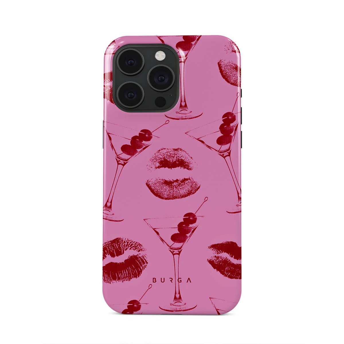 Prémium Burga Tough "Call Me" tok iPhone 15 Pro készülékhez