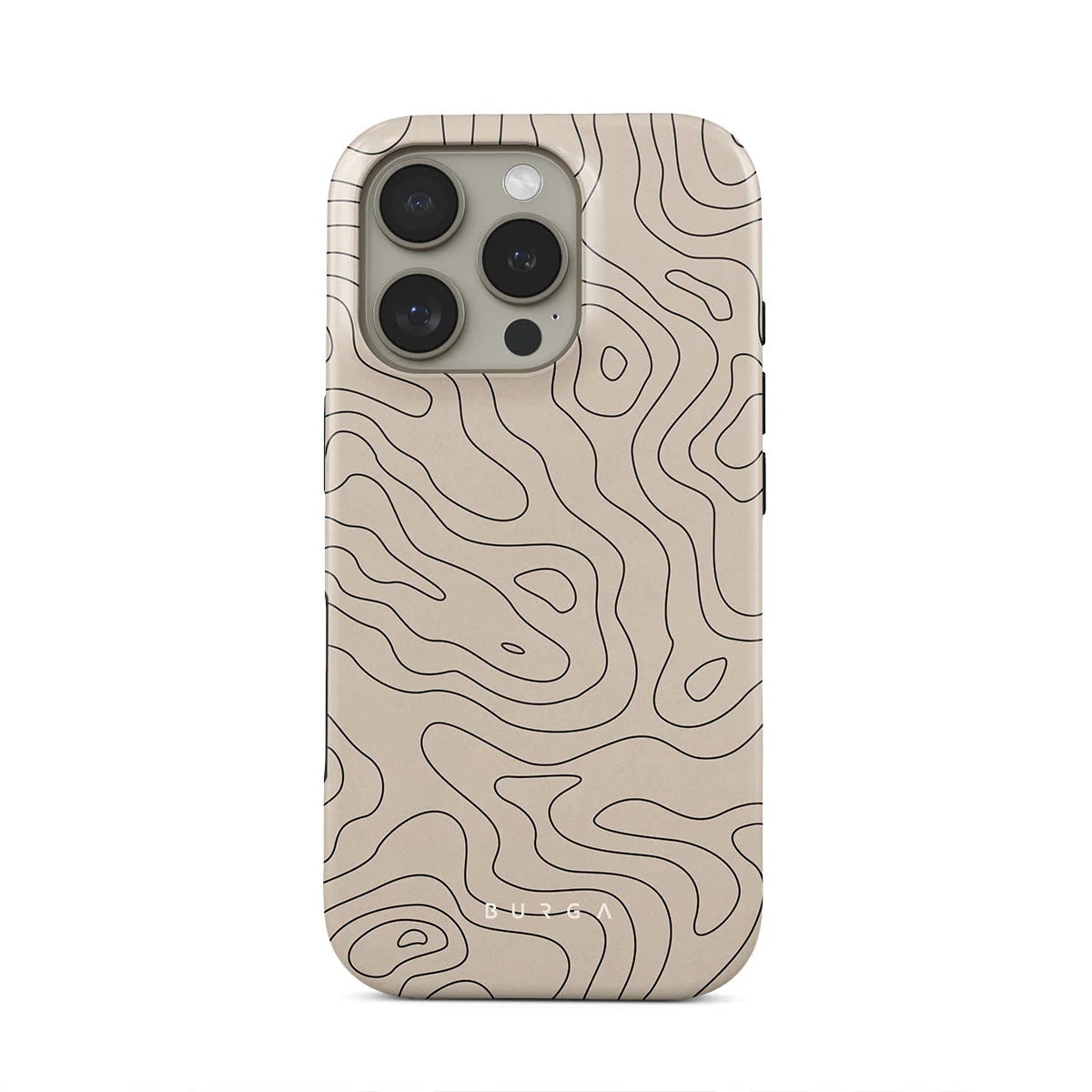 Prémium Burga Tough "Wild Terrain" tok iPhone 16 Pro készülékhez