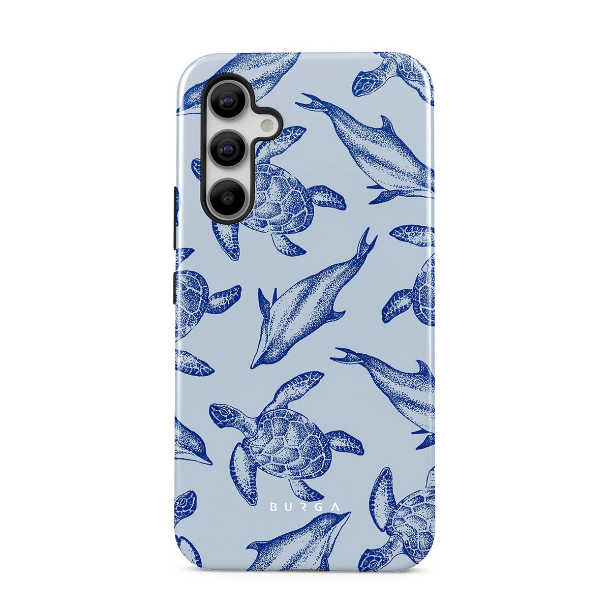 Prémium Burga Tough "Aquatic Dance" tok Samsung Galaxy A55