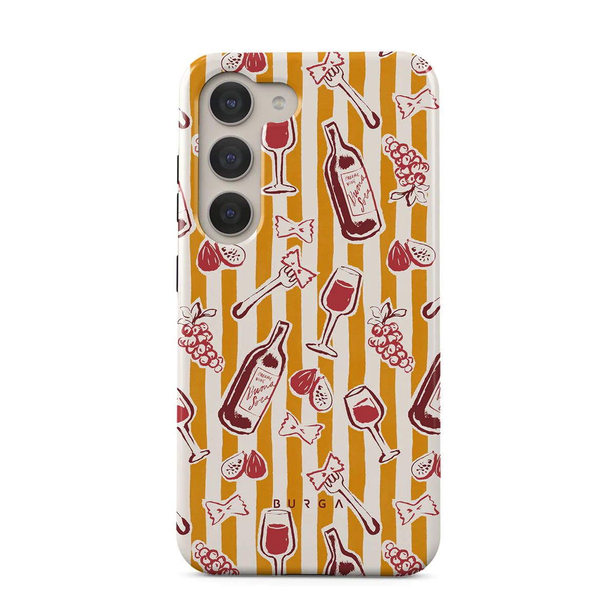 Prémium Burga Tough "Buona Sera" tok Samsung Galaxy S23
