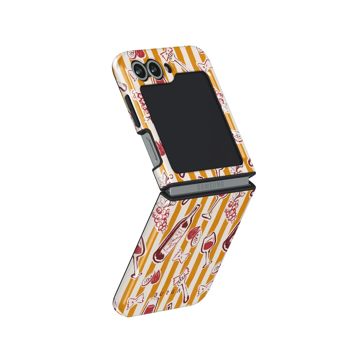 Prémium Burga Tough "Buona Sera" tok Samsung Z Flip6 készülékhez